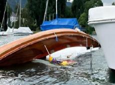 F. Hellwig Senzig 20er Jollenkreuzer Segelschiff