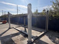 4-Säulenlift mit Achsfreiheber und Grundrahmen ID 483300